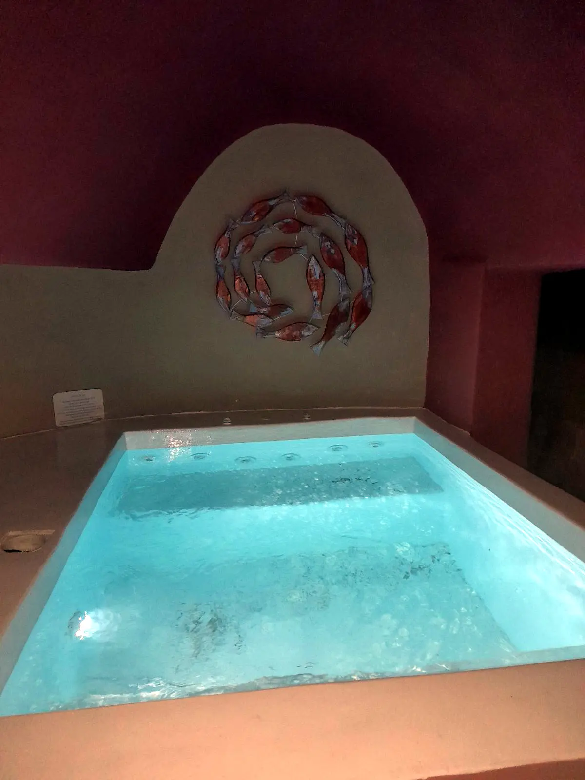 Εσωτερικό spa υδρομασάζ