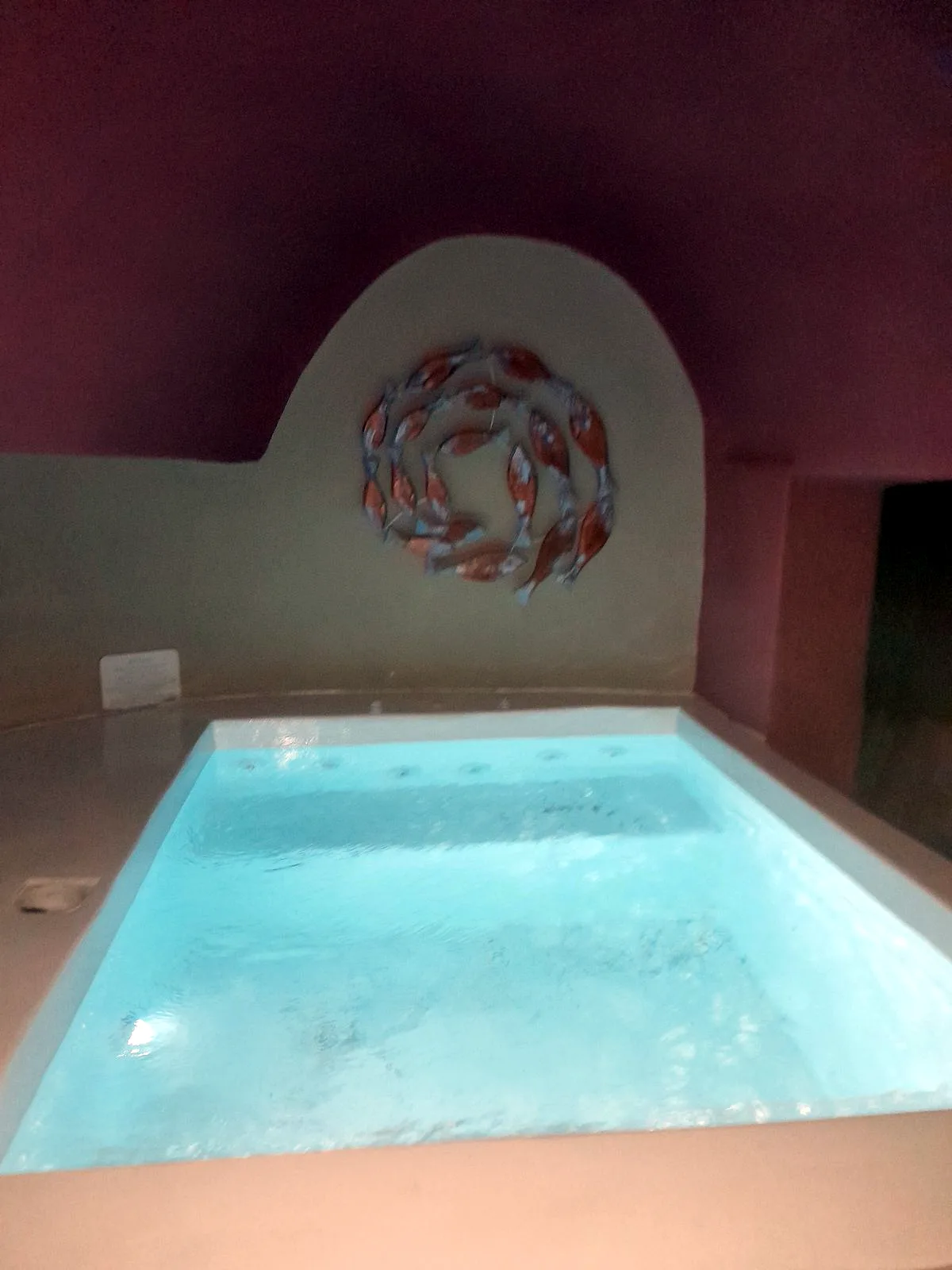 Εσωτερικό spa υδρομασάζ