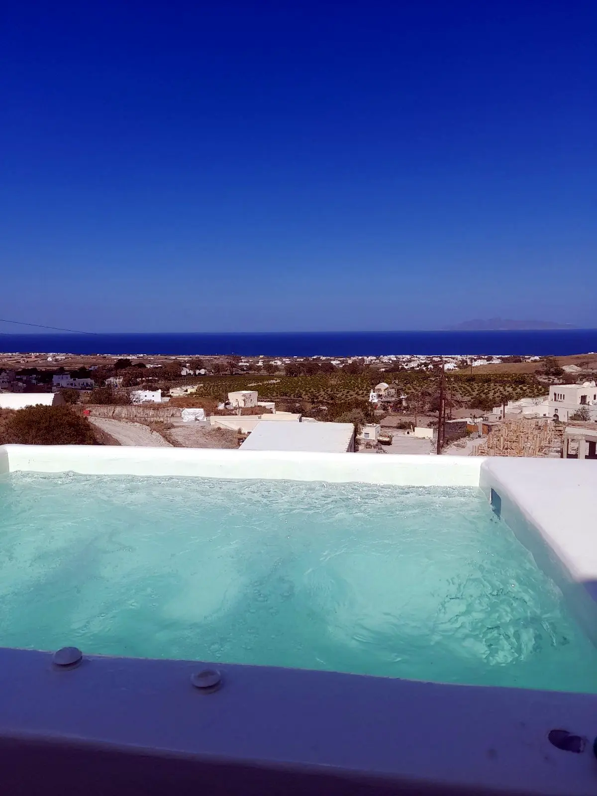 Εξωτερικό spa με θέα στη θάλασσα
